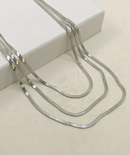 Triple Snake Necklace