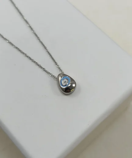 Turquoise Evil Eye Necklace