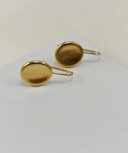 Matte Oval Allure Hoops