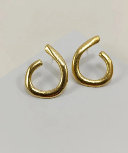 Modern Wave Earrings