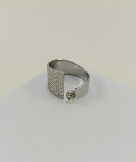 Textured Asymmetrical Ring